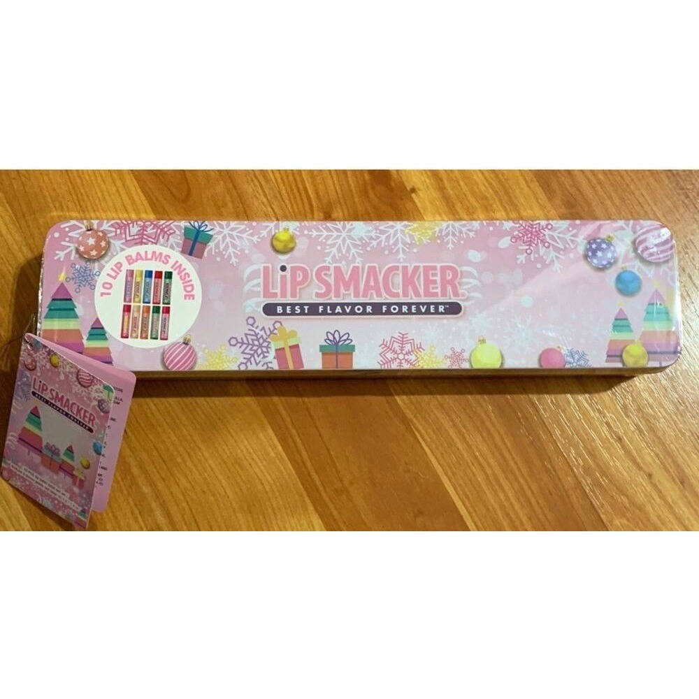 Lip  Smacker‎  Best Flavor forever in Collectable tin 10 lip Balms